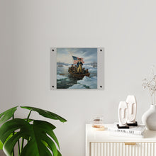 Load image into Gallery viewer, Acrylic Wall Art Panel - Washington Crossing the Delaware duing the Revolutionary War