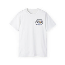 Load image into Gallery viewer, Unisex Ultra Cotton Tee - Vietnam Combat Aviation Vet w Air Crew Badges - HQ & HQ Company 12th Aviation Group Combat Blackjack - Sgt Howard Meyers - 1968-1969 SVC X 300