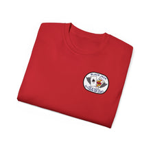 Load image into Gallery viewer, Unisex Ultra Cotton Tee - Vietnam Combat Aviation Vet w Air Crew Badges - HQ & HQ Company 12th Aviation Group Combat Blackjack - Sgt Howard Meyers - 1968-1969 SVC X 300