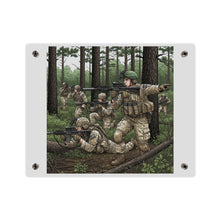 Load image into Gallery viewer, Acrylic Wall Art Panel - Special Forces training at McKall