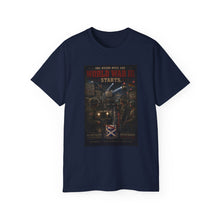 Load image into Gallery viewer, Checkpoint Charlie Tribute Tee — 'World War III Starts' Berlin Brigade (4th Battalion, 18th Infantry)