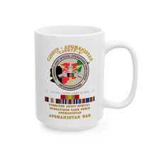 Load image into Gallery viewer, White Ceramic Mug (11oz, 15oz) - Army - Combined Joint Special Operations Task Force - Afghanistan