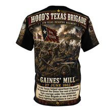 Load image into Gallery viewer, 5th Texas Infantry 'The Bloody Fifth' Tribute Tee — Gaines' Mill 27 June 1862