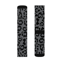 Load image into Gallery viewer, Sublimation Socks - Leopard Camouflage - Battleship Color