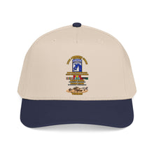 Load image into Gallery viewer, Mid Profile Baseball Cap - XVIII Airborne Corps Desert Storm Ribbons - with Scene - 3D - Transparent