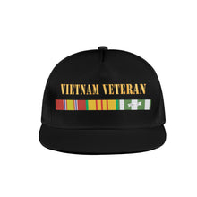 Load image into Gallery viewer, Vietnam RIbbons SVC wo Bronze Campaign Star bar - Vietnam Veteran - AOP Hat - Embroidery