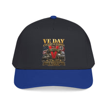 Load image into Gallery viewer, Mid Profile Baseball Cap - Army - VE Day - Victory in Europe Day - End of WWII - 3D - Enhanced