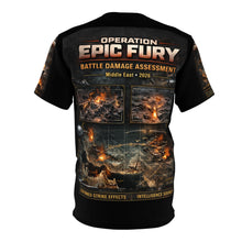 Load image into Gallery viewer, Operation EPIC FURY Tribute Tee — US Strike Against Iran Strategic Strike Campaign