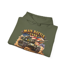 Load image into Gallery viewer, Hoodie – Army - Main Battle Tank - M60A1 w Fire- Right Face - 3D - Enhanced