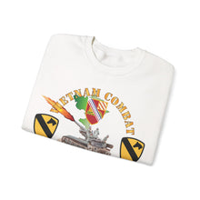 Load image into Gallery viewer, Crewneck Sweatshirt – Army - Charlie Battery.2nd Battalion,17th Field Artillery - w 1st Cavalry Div - M110 8in SP - Vietnam Vet w VN SVC X 300