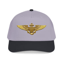 Load image into Gallery viewer, Mid Profile Baseball Cap - USCG - Aviator Badge wo txt - 3D - Enhanced