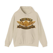 Load image into Gallery viewer, Hoodie – USCG - Aircrew Badge w txt - 3D - Enhanced