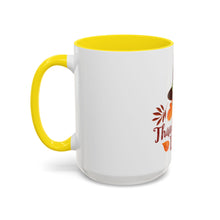 Load image into Gallery viewer, Accent Coffee Mug - Thanksgiving Day - Happy Thanksgiving Day