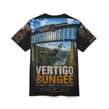 Load image into Gallery viewer, Vertigo Bungee - Tribute Tee — "Leap Into the Extraordinary"