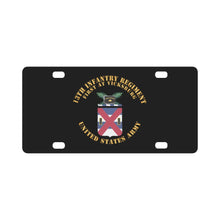 Load image into Gallery viewer, COA - 13th Infantry Regiment X 300 Classic License Plate