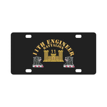 Load image into Gallery viewer, 11th Engineer Battalion - Hat X 300 Classic License Plate