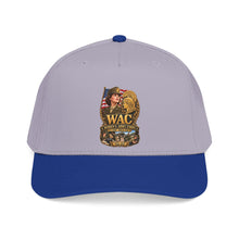 Load image into Gallery viewer, Mid Profile Baseball Cap - WAC - Womens Army Corps - WWII - 3D - Enhanced