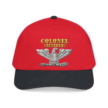 Load image into Gallery viewer, Mid Profile Baseball Cap - Colonel - Retired - 3D - Enhanced