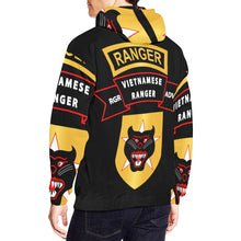 Load image into Gallery viewer, Men's All Over Print Hoodie (USA Size) (Model H13) - SOF - SSI - Vietnamese Ranger Advisor