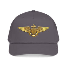 Load image into Gallery viewer, Mid Profile Baseball Cap - USCG - Aviator Badge wo txt - 3D - Enhanced