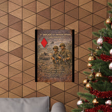Load image into Gallery viewer, Matte Poster - 5th Infantry Division - Vietnam War 1st Brigade in Quang Tri