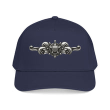Load image into Gallery viewer, Mid Profile Baseball Cap - USCG - Cutterman - Enlisted wo txt - 3D - Enhanced