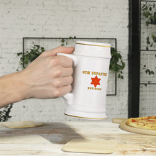 Load image into Gallery viewer, United States Army 6th Infantry Division "Red Star" Veteran Stein Mug