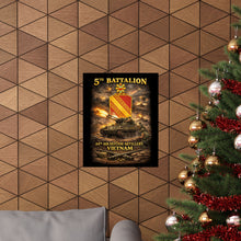 Load image into Gallery viewer, Matte Poster - 5th Bn, 44th Air Defense Artillery - Duster - Vietnam
