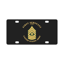 Load image into Gallery viewer, Army - First Sergeant - 1SG - Flat X 300 Classic License Plate