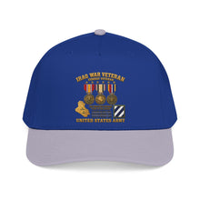 Load image into Gallery viewer, Mid Profile Baseball Cap - Army - Iraq War Veteran - 3rd Infantry Division - 3D - Enhanced