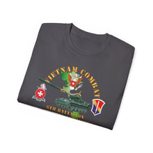 Load image into Gallery viewer, Unisex Ultra Cotton Tee - 6th Bn, 14th Artillery Regiment - w 1st Field Force - M107 - 175mm Gun - Vietnam Vet w VN SVC