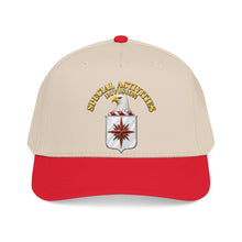 Load image into Gallery viewer, Mid Profile Baseball Cap - Special Activities Division - COA - Central Intelligence Agency - 3D - Enhanced