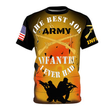 Load image into Gallery viewer, AOP - Army - The Best Job I Ever Had - Army Infantry