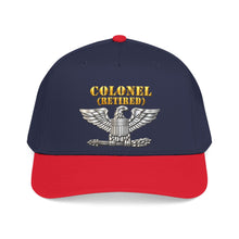 Load image into Gallery viewer, Mid Profile Baseball Cap - Colonel - Retired - 3D - Enhanced