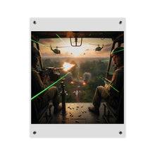 Load image into Gallery viewer, Acrylic Wall Art Panel - VIetnam Hot LZ from Side Door