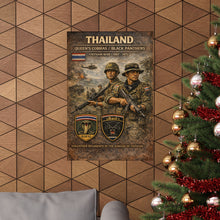 Load image into Gallery viewer, Matte Poster - Thailand's war heroes Cobras and Panthers