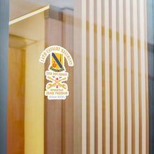 Load image into Gallery viewer, Kiss-Cut Vinyl Decals - Army - 14th Cavalry Regiment w Cav Br - 2nd Squadron - Operation Iraqi Freedom - 2004 - 2005 - Red Txt X 300