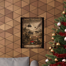 Load image into Gallery viewer, Matte Poster - Dong Tam Base, Mekong Delta 1967-70