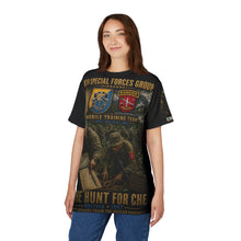 Load image into Gallery viewer, 8th Special Forces Group (Airborne) Tribute Tee — Bolivia 1967 "The Hunt for Che"