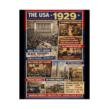 Load image into Gallery viewer, Matte Poster - THE USA - 1929