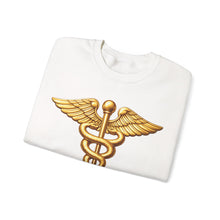 Load image into Gallery viewer, Crewneck Sweatshirt - Army Medical Corps Branch Insignia - 3D - Enhanced