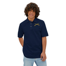 Load image into Gallery viewer, Men's Piqué Polo - Infantry Branch - Crossed Rifles
