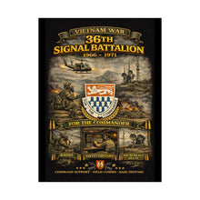 Load image into Gallery viewer, Matte Poster - Vietnam War signal support tribute