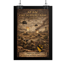 Load image into Gallery viewer, Rolled Posters - Ap Bac fire support base, 1969-1970