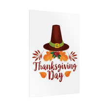 Load image into Gallery viewer, Rolled Poster - Thanksgiving Day - Happy Thanksgiving Day