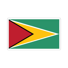 Load image into Gallery viewer, Kiss-Cut Stickers - Flag - Republic of Guyana wo txt X 300
