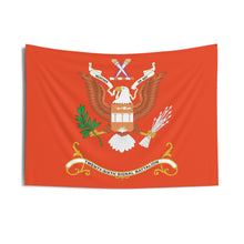 Load image into Gallery viewer, Indoor Wall Tapestries - 26th Signal Battalion - WEATHER OR NOT, Battalion Colors Tapestry