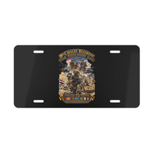 Load image into Gallery viewer, License Plate - Army - Todays Buffalo Soldiers in Iraq - OIF - Cavalrymen at War w IRAQ SVC - 3D - Enhanced