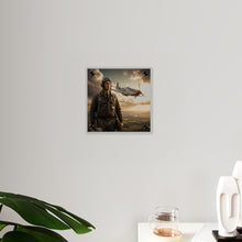 Load image into Gallery viewer, Acrylic Wall Art Panel - Army Air Corps Pilot