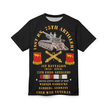 Load image into Gallery viewer, 1st Battalion 75th Field Artillery Tribute Tee — M110 8-Inch Cold War Veteran